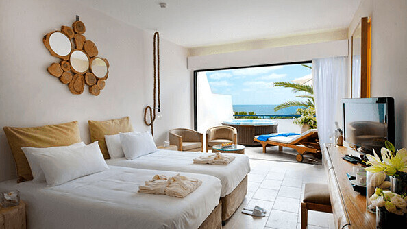 Superior Sea View Room with Outdoor Whirlpool Bath 